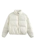 Sukany Damen Winter Casual Zip Up Puffer Jacke Lose Warm Stilvoll...