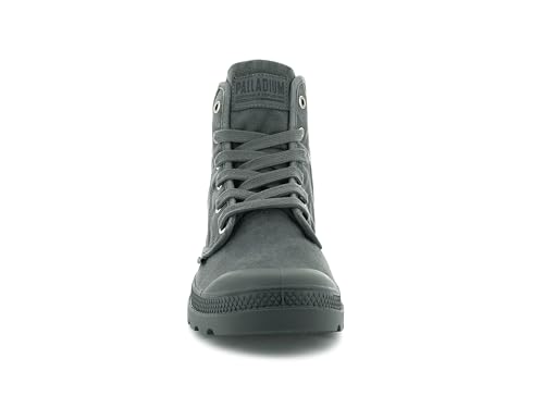Image of Palladium Pampa Hi Men's Outdoor Boots | Hiking, Trekking & Riding Ankle Boots | Stonewashed Canvas, All-Season, Quick-Dry