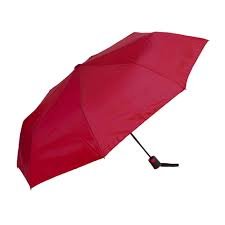 SPHINX 'Citizen' Three Fold MANUAL Umbrella - 1 Piece (Red)