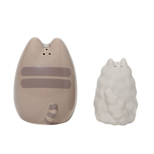 Enesco Pusheen The Cat And Stormy Sculpted Salt And Pepper Shaker Set, 3.54 Inch, Multicolor #TOP1