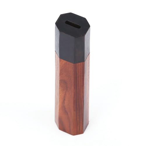 Manche de couteau japonais en bois authentique octogonal - 6