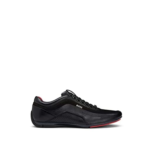 BOSS HB Racing1a, Zapatillas Hombre, Negro1, 43 EU