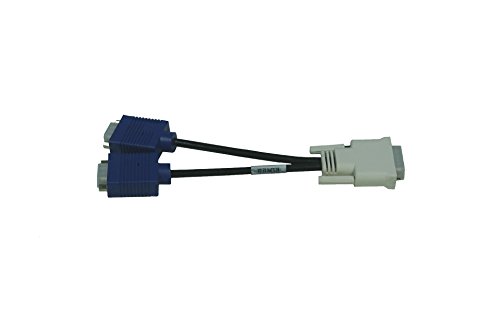 Hp Lfh / Dms-59 To Dual Vga Y-Splitter Cable 338285-008 (Discontinued By Manufacturer) #TOP1