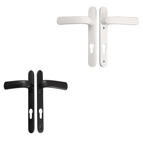 BE-TOOL Door Handle Set Aluminum Alloy Security Door Handle Easy to Use for Exterior Door Handles, Patio Door Handles, Double Glazed Door Locks(Multicolor)