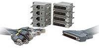 Cisco Systems 8 Lead Octal Cable and 8 Male D DB-25 Modem Connectors