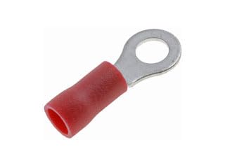 Connecteur à anneau de borne isolée rouge Dorman 86412 œillet taille 8 pour fil