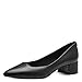 Produktbild Tamaris Damen Pumps Leder Blockabsatz bequem; Black, EU 38