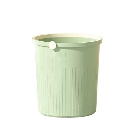 Grande corbeille à papier verte haute valeur esthétique