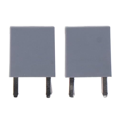 YYlingx 2Pcs Automotive Fan Relay Black 13500114 12V 4 Pins for Air Conditioning for GM Vehicle Models