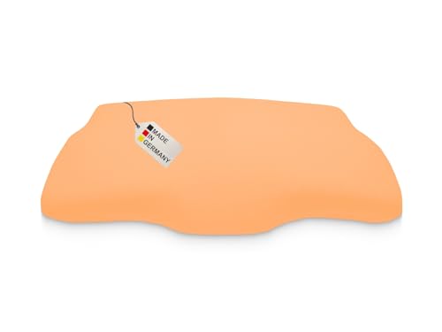 DUKAL | Bezug für Derila (Queensize) Memory Foam Kopfkissen | 30 x 50 cm | aus hochwertigem DOPPEL-Jersey | 100{4386a8312342a9d827c178f0f8230a5a132780cf5d634fbc7bafa75c05864b6a} Baumwolle | Farbe: apricot DUKAL | Bezug für Derila (Queensize) Memory Foam Kopfkissen | 30 x 50 cm | aus hochwertigem DOPPEL-Jersey | 100{4386a8312342a9d827c178f0f8230a5a132780cf5d634fbc7bafa75c05864b6a} Baumwolle | Farbe: apricot