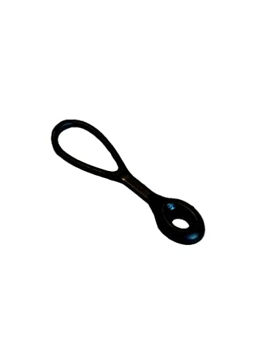 Rick Young Outdoors Universal Binocular/Camera Connection Straps: Short, Strong, Flexible Straps for Minimal Swing Black, small 1.5"