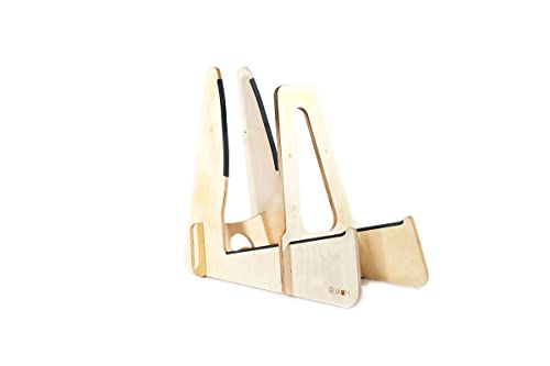 Ruach GS-7 Support double pour guitare acoustique Bouleau - Les Beatles, Paul McCartney, John Lennon, RIngo Starr, George Harrison Ruach GS-7 Support double pour guitare acoustique Bouleau – Image 4