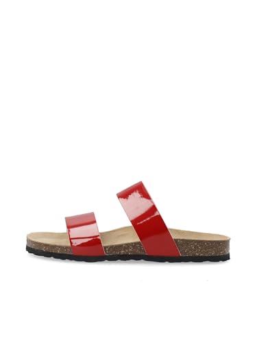 Mules plates Bianco Biatricia nu-pieds rouges en pointure 41