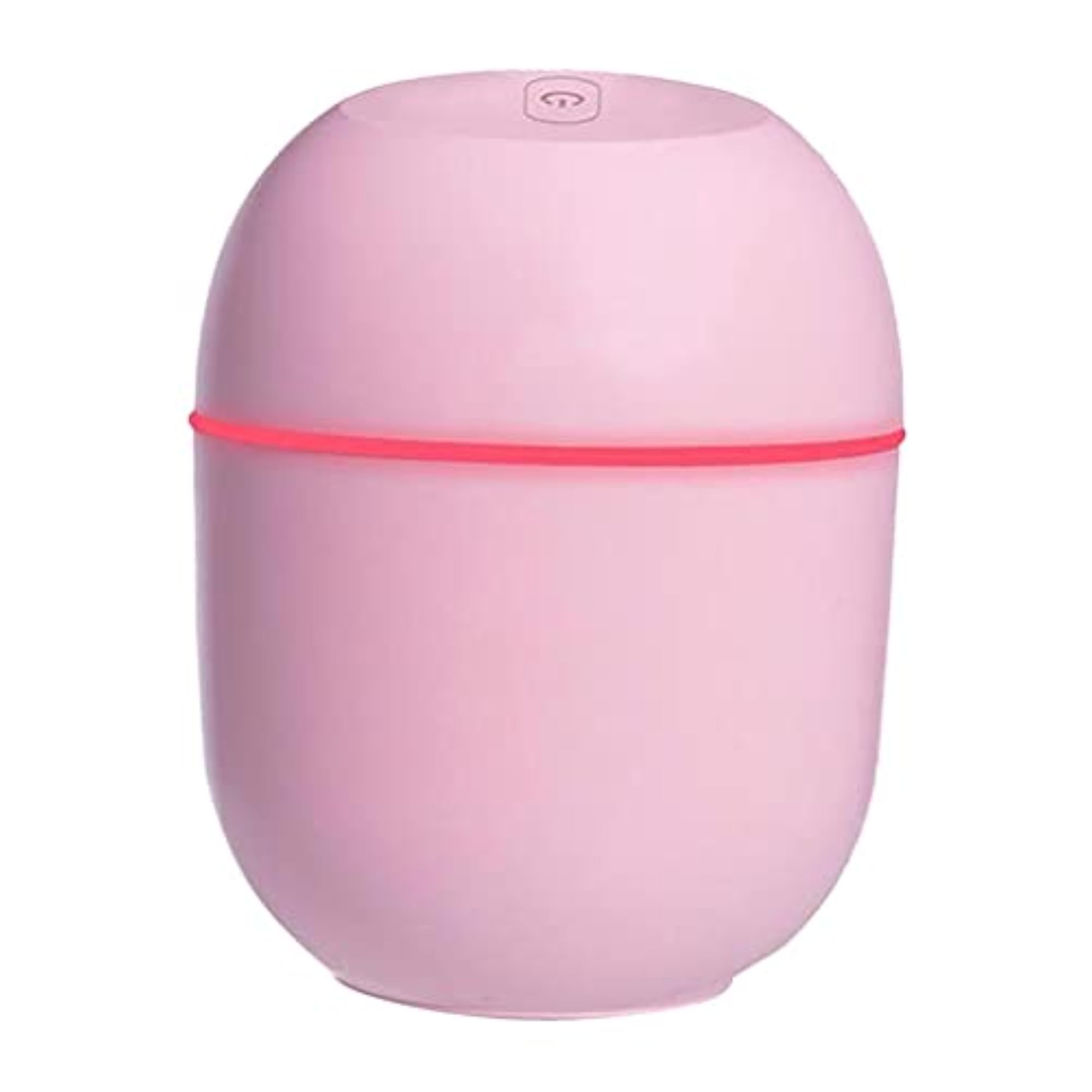 Mini Ultrasonic Humidifier 220ml Small Aroma Diffuser LED Light