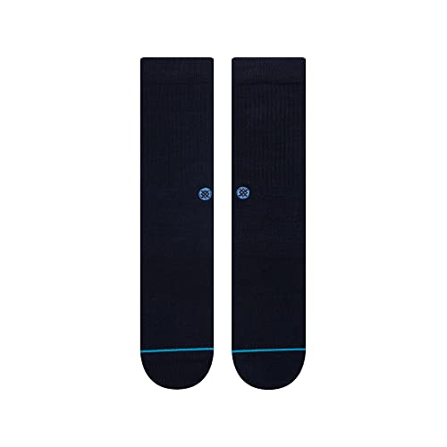 Stance-Icon-Crew-Socks-Dark-Navy-Medium-Large