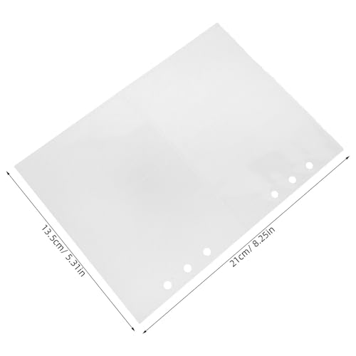 Fundas A5 6 agujeros para organizar fotos y tarjetas en archivadores 2