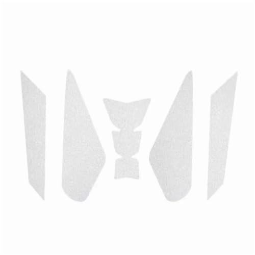 Protection de réservoir moto antidérapante CFMOTO 450 SR blanche
