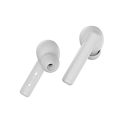 Image of boAt Airdopes 452 TWS Earbuds with Beast Mode for Low Latency, ENx Technology, Upto 20 Hours Battery, ASAP Charge, Bluetooth v5.2, IWP Technology, IPX4 and Type-c Interface(White Purity)