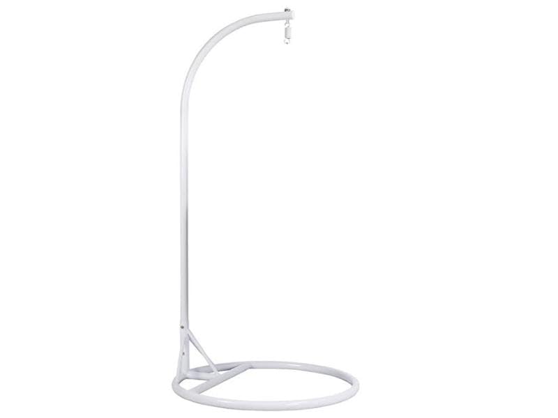 Hammock Swing Stand for Jhoola Swing Chair (Only Stand) Steel Large Swing (White, Pack of 1, Pre-Assembled)