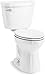 Kohler K-31621-0 Cimarron Comfort Height Toilet, White
