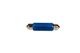 12 Volt Sumex TESB224 Leuchtmittel Soffitte T11X35 SV8.5D 12 V 5 W – Blau (2 Stück)