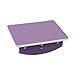 Yiju Wooden Balance Board Balance Training Fitness Equipment Versatile Anti Slip Wobble Board for Home Gym Office Core Strength, Purple