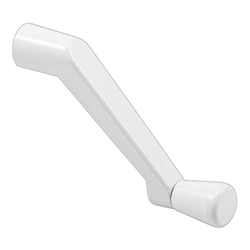 Truth TH 22007 Window Operator Crank Handle, 11/32 In. Bore, White Enamel Finish (Single Pack)