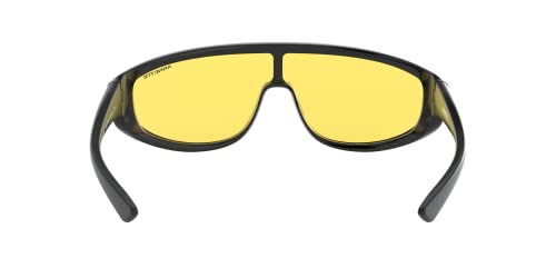 Arnette Mens An4264 Clayface Sunglasses, Black/Yellow, 30 Mm Us #TOP3
