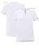 Adar Uniforms, Addition Scrubs for Women - Notched V-Neck Scrub Top - A6002 - White - M