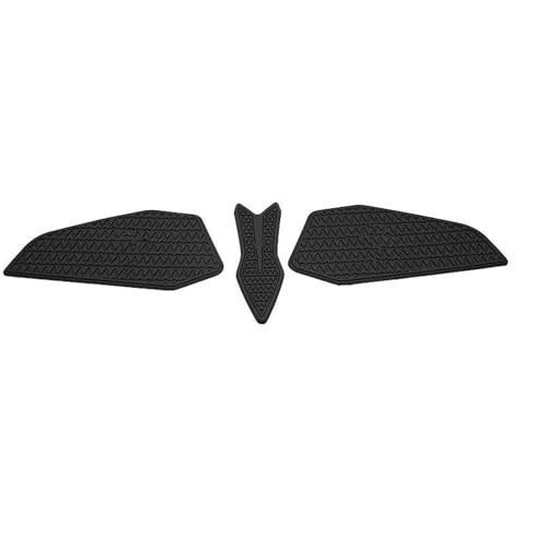 Autocollants protection latérale réservoir Yamaha MT 07 2025-2026 en caoutchouc noir antidérapant