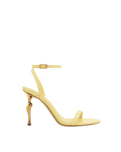 Image of JW PEI Women's Alivia Gold Metal Heel Sandals