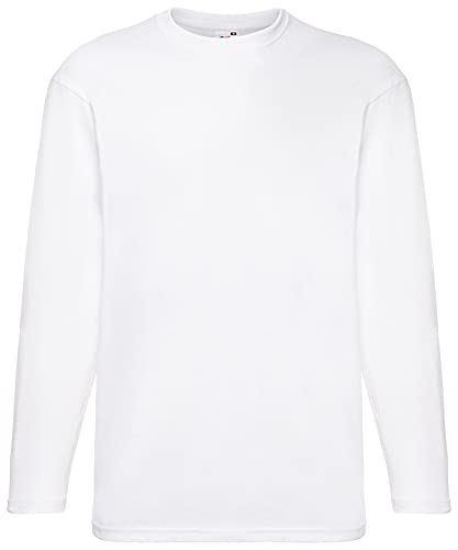 Athletic Sportswear T-shirt à manches longues respirant à séchage rapide pour homme, blanc, S Cover