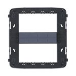  Vimar Serie Eikon Evo – Supporto 8 moduli con viti