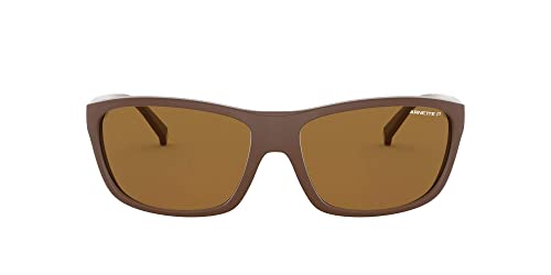 Arnette Unisex Sunglasses Matte Brown Frame, Brown Lenses, 63Mm #TOP21