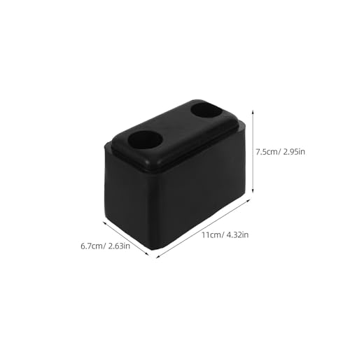 Parachoques de goma negro SHINEOFI para vehículos comerciales 2
