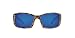 Costa Del Mar Mens Blackfin Round Sunglasses, Realtree Extra Camo/Grey Blue Mirrored Polarized-580G, 62 mm