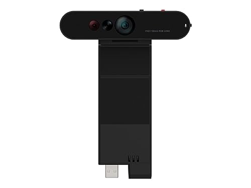 Image of Lenovo ThinkVision MC60 Webcam - Black - USB 2.0