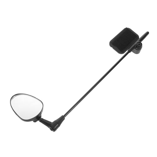 STOBAZA Portable Rearview Mirror for Motorcycle Bicycle High Definition Safety Mirror for Visibility Cycling Outdoor Activities