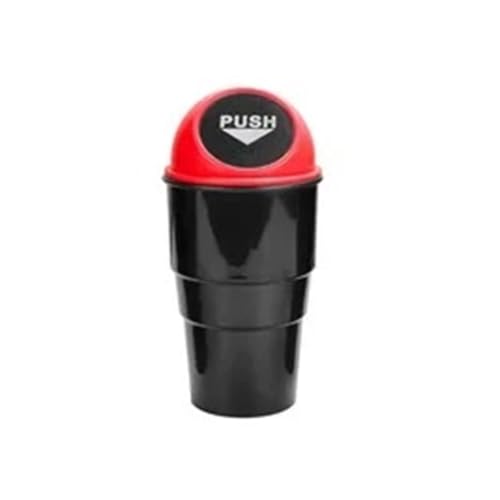 Corbeille de voiture rouge pour garder votre habitacle propre en voyage