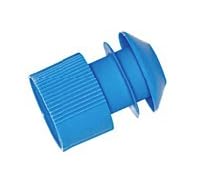 Dynalon 276145-000B, 11-13 mm. Blue Stopper for Test Tubes (5 Packs of 1000 pcs)