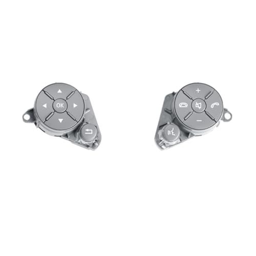 Bouton commutation volant Benz W204 W212 cassé solution remplacement gris audio