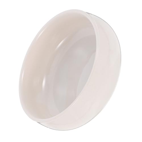 Toyvian Pot à Succulentes en Céramique Blanche 16,5x6,5 Cm pour Culture Hydroponique Intérieur, Jardinière Bol de Lotus pour Nénuphars, Narcisses et Plantes Aquatiques, Pot Décoratif Polyvalent