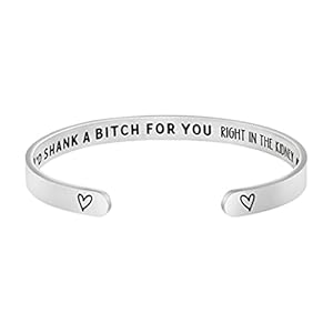 Joycuff inspirational bracelets for women inspirational cuff bangle for her with engraved message christmas birthday gifts for her  urban country home decor