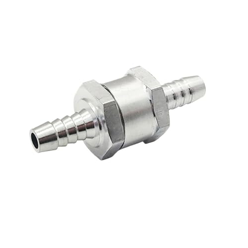 Evita el retorno de diésel con esta válvula de retención 14mm de aluminio para maquinaria