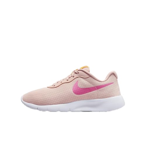 Nike Tanjun EasyOn Big Kids' Shoes (DX9041-800, Arctic Orange/University Gold/White/Pinksicle) Size 6.5