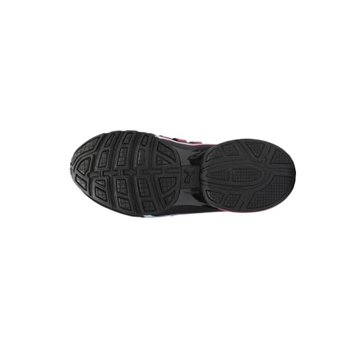 Image of PUMA Kids Boys Axelion Mesh Printed Fade Lace Up Sneakers Shoes Casual - Black, White
