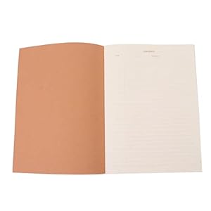 TEHAUX Laborbuch Notizbuch 1 Stück Kraftpapier