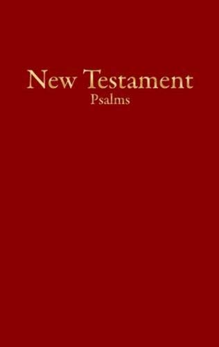 KJV Economy New Testament With Psalms, Burgundy: Burgundy: KJV Paperback – 16 Nov. 1995