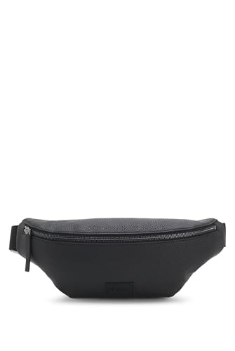 HUGO Hommes Ethon 2.0HI Bumbag noir en similicuir grainé avec logo