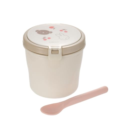 リッチェル ミッフィー&ボリス 赤ちゃんのお弁当箱(スプーン付き) 150ml おでかけ用の離乳食に 電子レンジ対応 漏れにくい 持ち運びやすい